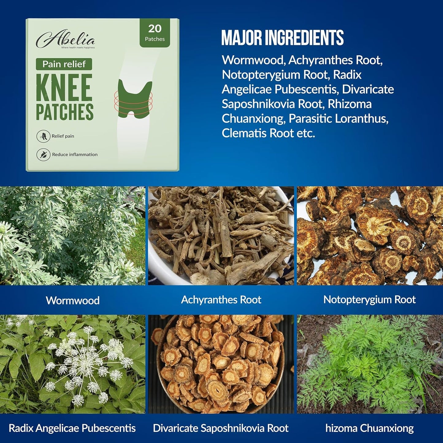 Herbal Knee Pain Relief Patches™